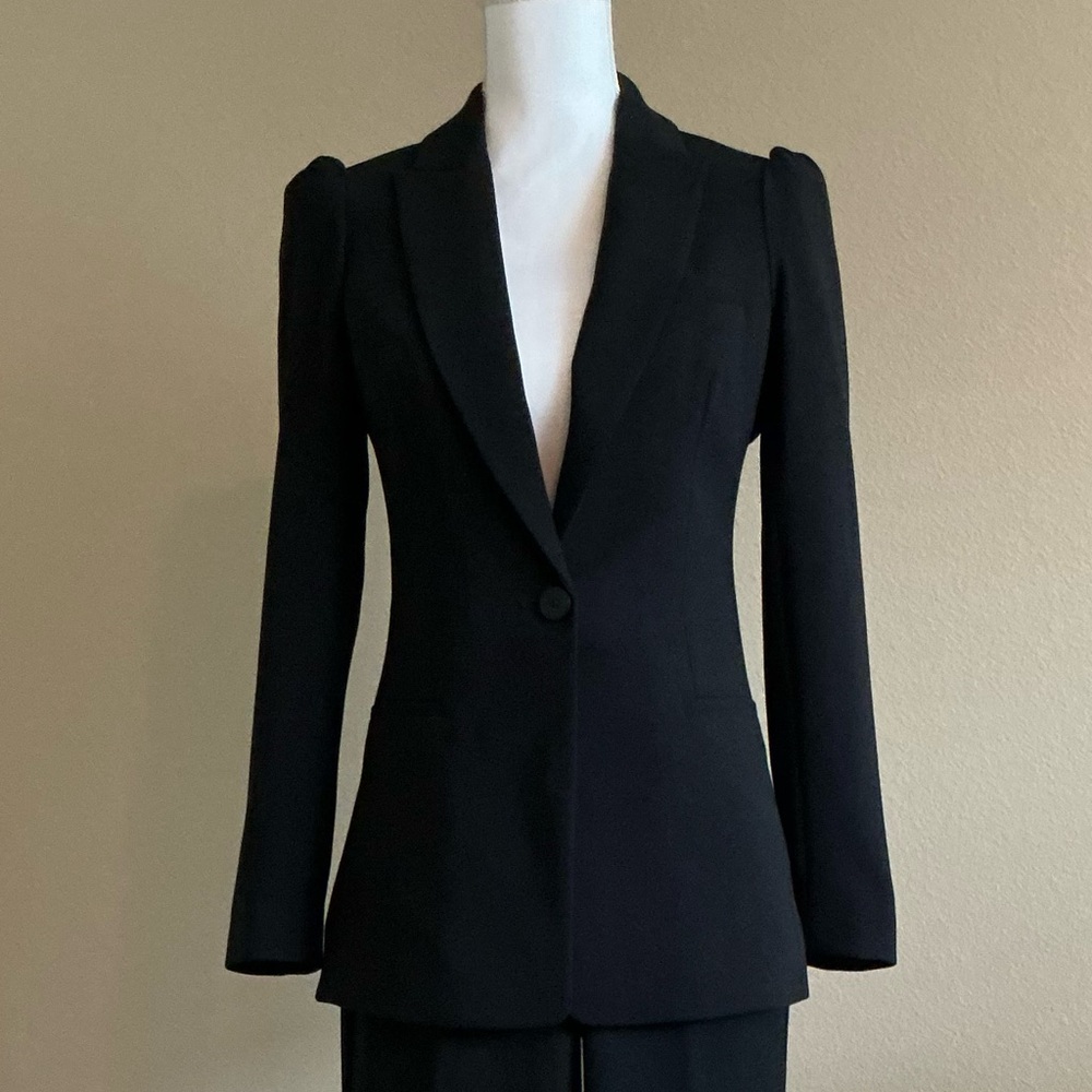 Express Black Blazer Suit Set